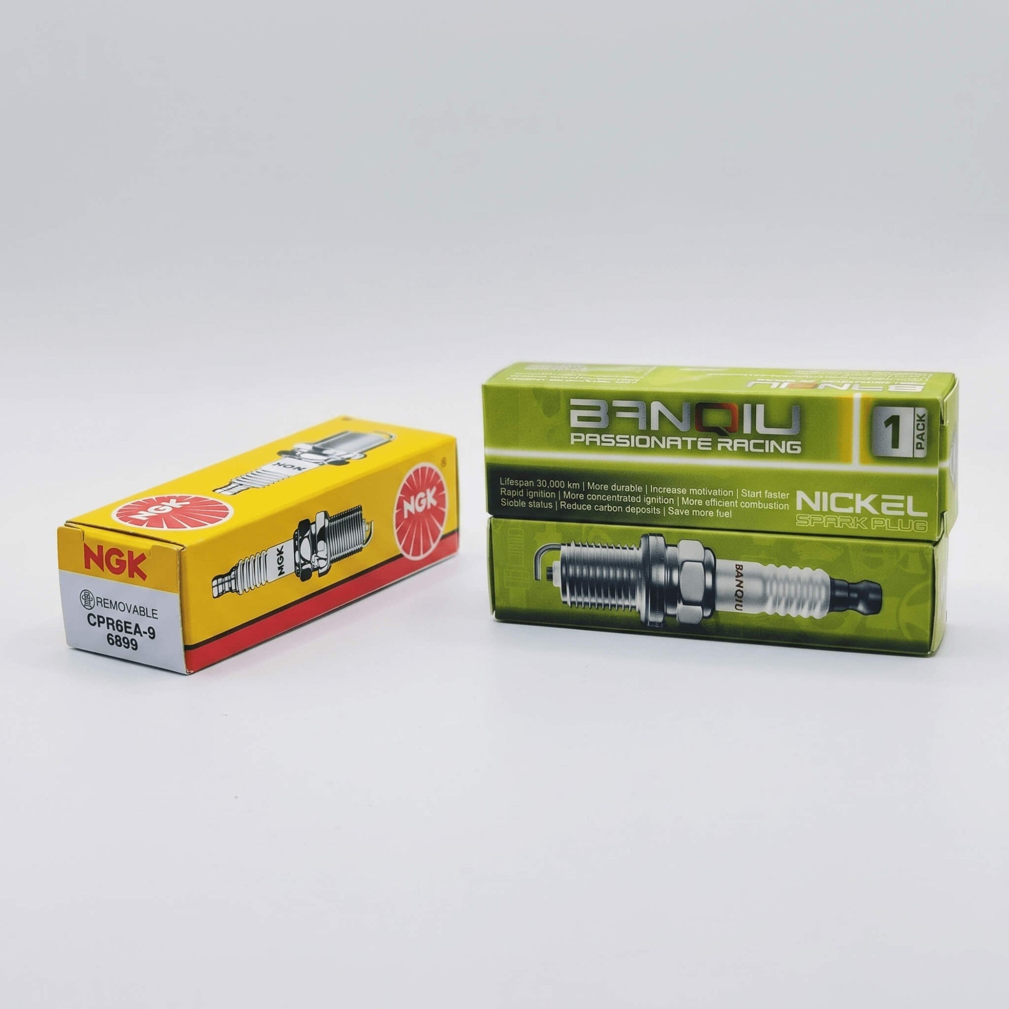 BANQIU Cambodia Co.,Ltd. 高品质摩托车和三轮车镍合金火花塞，采用耐用设计，提升点火效率并节省燃油。